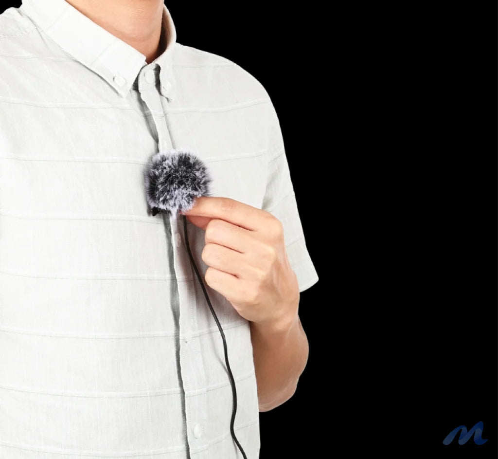 Jack Puluz tie microphone with clip PU425 1.5m USB-C