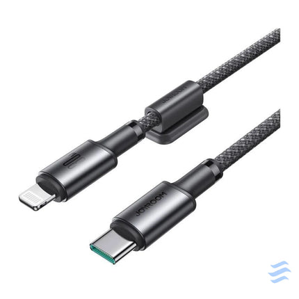 Joyroom 30W USB C Lightning cable 1.2m gray USB C to Lightning