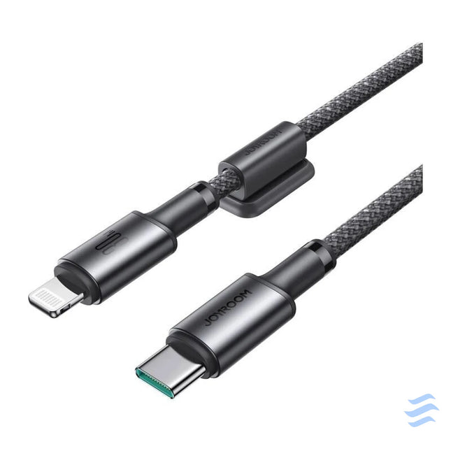 Joyroom 30W USB C Lightning cable 1.2m gray USB C to Lightning