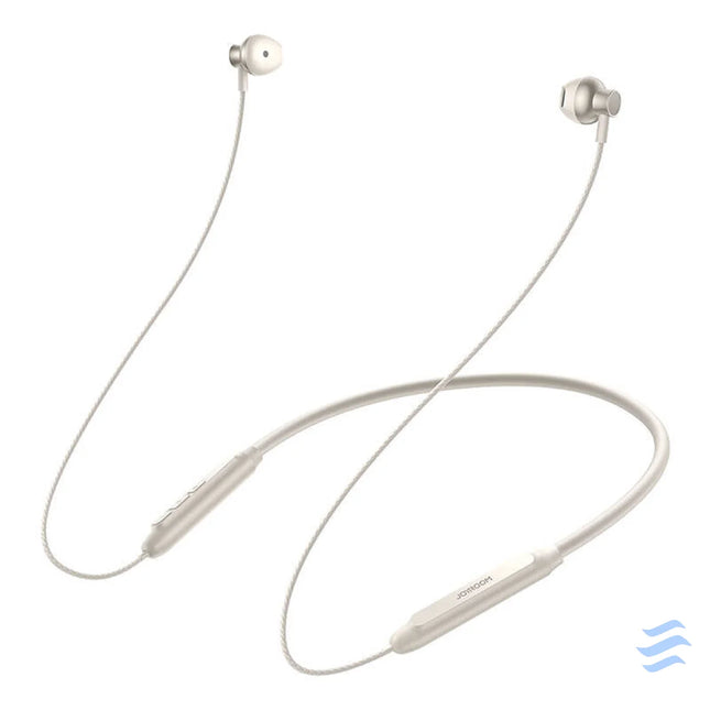 Joyroom JR D8 wireless neckband headphones (cream white) Sports