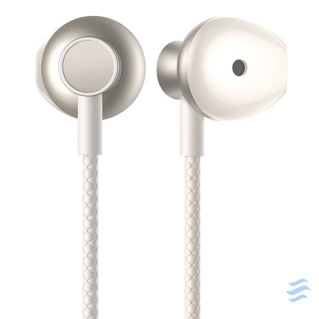 Joyroom JR D8 wireless neckband headphones (cream white) Sports