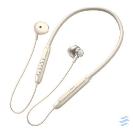 Joyroom JR D8 wireless neckband headphones (cream white) Sports