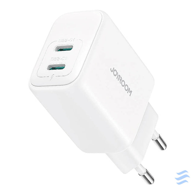 Joyroom JR TCF12 Dual Port (2C) 20W Power Charger (white) mains chargers