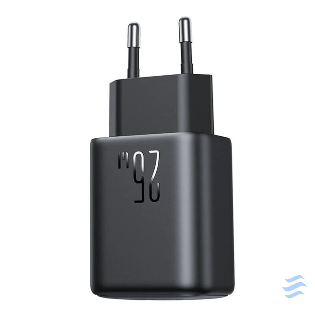 Joyroom JR TCF13 Dual Port (A + C) 25W Power Charger (black) mains chargers