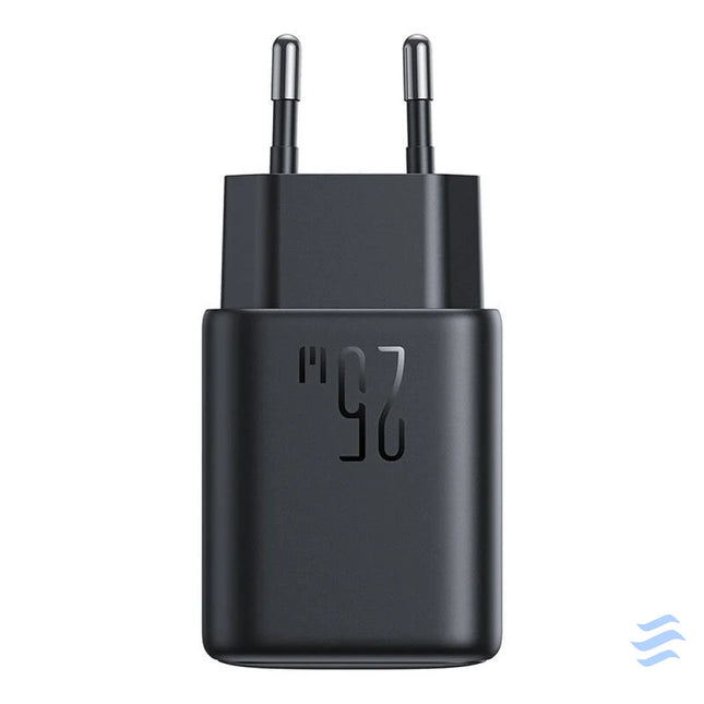 Joyroom JR TCF13 Dual Port (A + C) 25W Power Charger (black) mains chargers