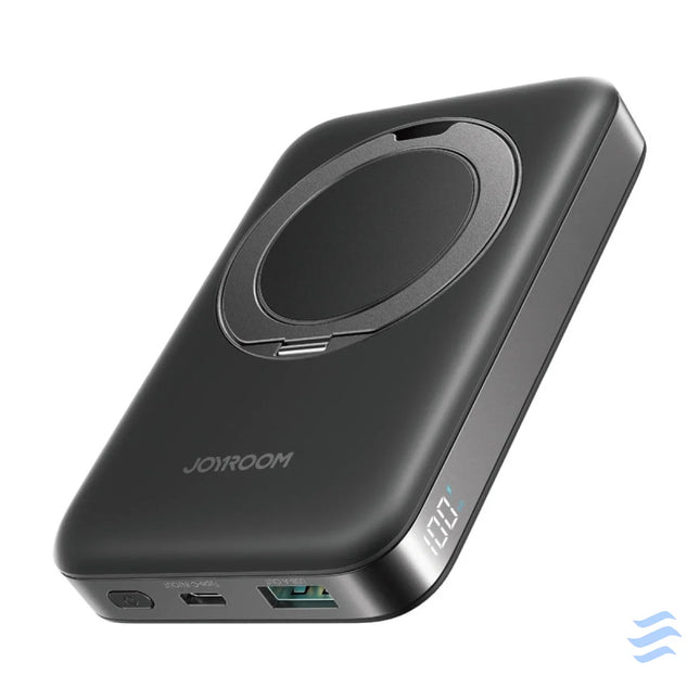 Joyroom magnetic wireless powerbank JR PBM12 22.5W with handle (black) Powerbanks