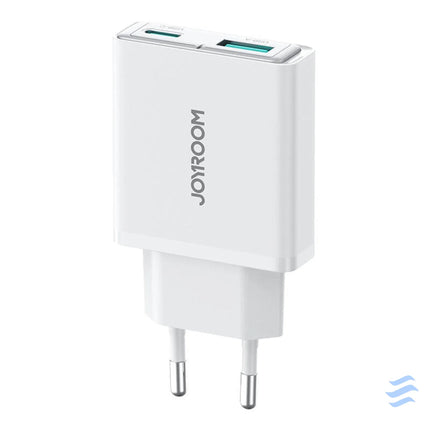 Joyroom mains charger JR TCF14 (A + C) Super Slim 20W (white) mains chargers