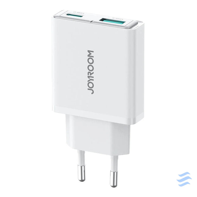 Joyroom mains charger JR TCF14 (A + C) Super Slim 20W (white) mains chargers