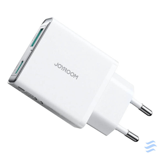 Joyroom mains charger JR TCF14 (A + C) Super Slim 20W (white) mains chargers