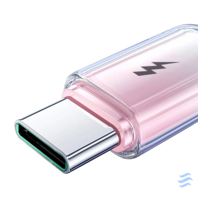 Joyroom S A42 3A USB A USB C Cable 1.2m biały USB to USB C