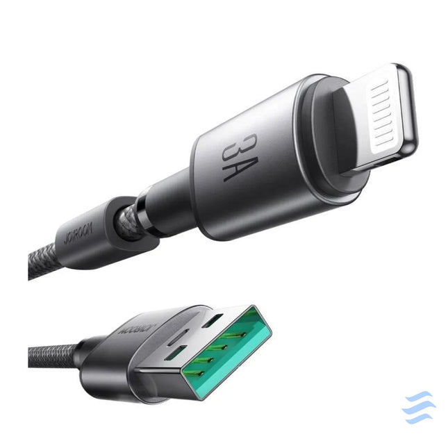 Joyroom S A50 Unlimited 3A USB Lightning cable 1.2m gray USB C to Lightning
