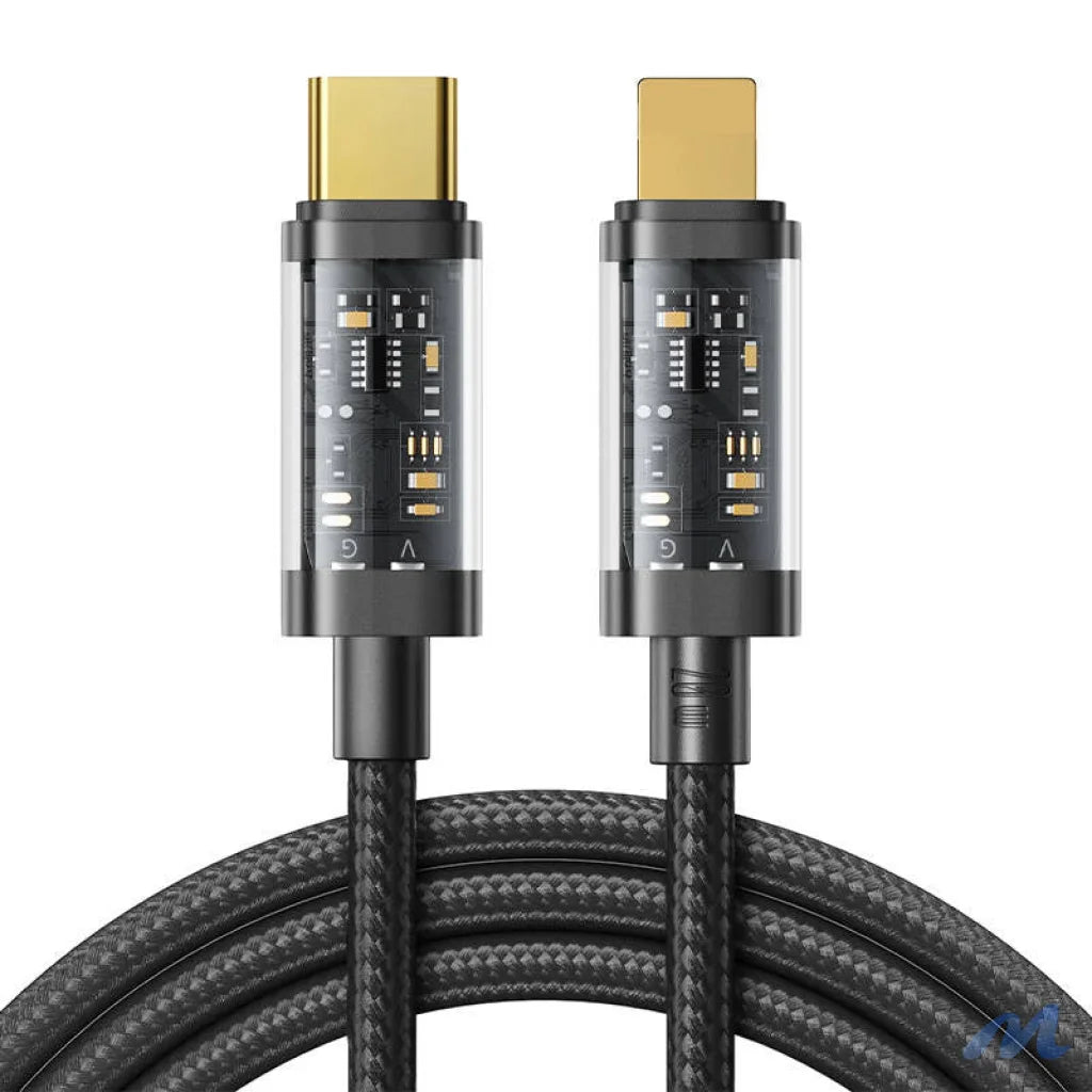 Joyroom S-C Lightning 20W 1.2m USB-C to Lightning cable S-CL020A12 (black)
