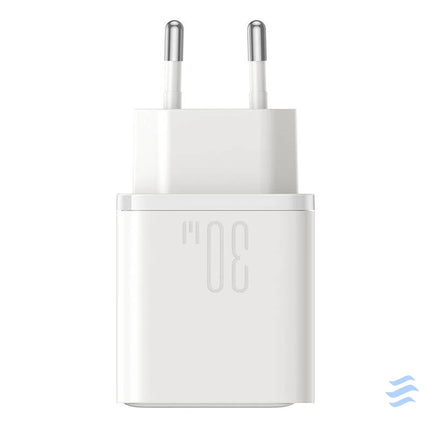 Joyroom TCF15 Dual Port (A + C) 30W Power Charger (white) mains chargers