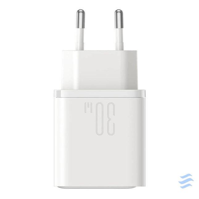Joyroom TCF15 Dual Port (A + C) 30W Power Charger (white) mains chargers