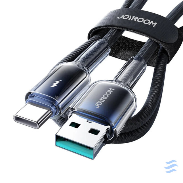 Joyroom USB A USB C cable S A42 3A 1.2m black USB to USB C