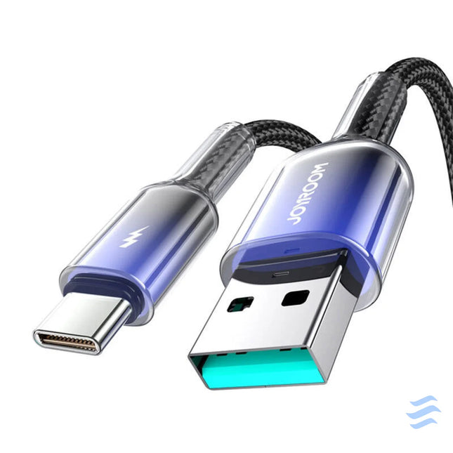 Joyroom USB A USB C cable S A42 3A 1.2m black USB to USB C