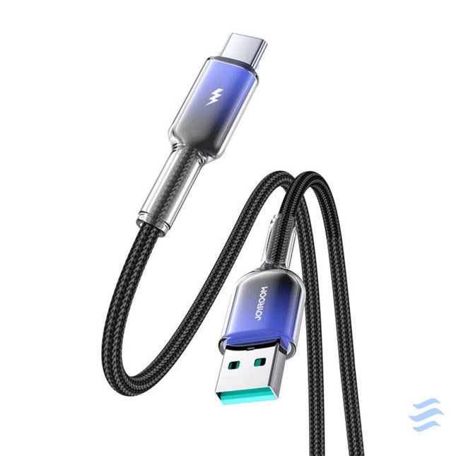 Joyroom USB A USB C cable S A42 3A 1.2m black USB to USB C