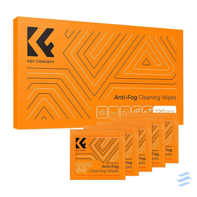 K&F Concept KF08.036 10x15 cm moistened lens/glasses cleaning wipes 120 pcs. Other