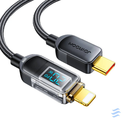 Kabel do USB C Lightning 20W 1.2m Joyroom S CL020A4 (czarny) Combo Cables