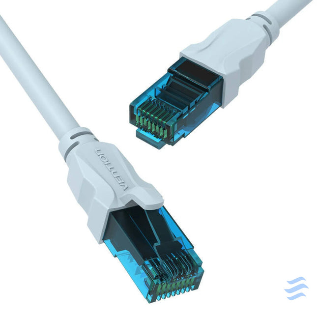 Kabel sieciowy UTP CAT5E Vention VAP A10 S2000 RJ45 Ethernet 100Mbps 20m Niebieski Network cables