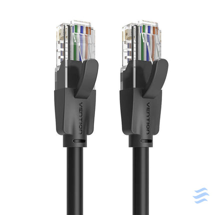 Kabel sieciowy UTP CAT6 Vention IBEBK RJ45 Ethernet 1000Mbps 8m czarny Network cables