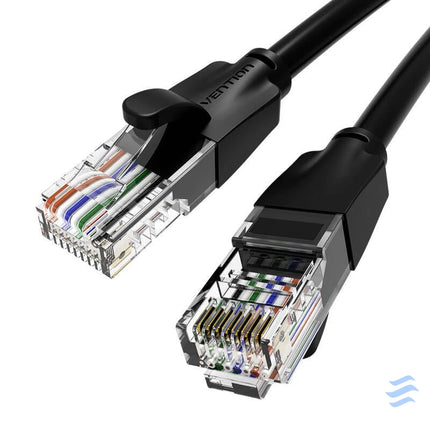 Kabel sieciowy UTP CAT6 Vention IBEBN RJ45 Ethernet 1000Mbps 15m czarny Network cables