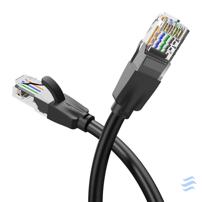 Kabel sieciowy UTP CAT6 Vention IBEBU RJ45 Ethernet 1000Mbps 35m czarny Network cables