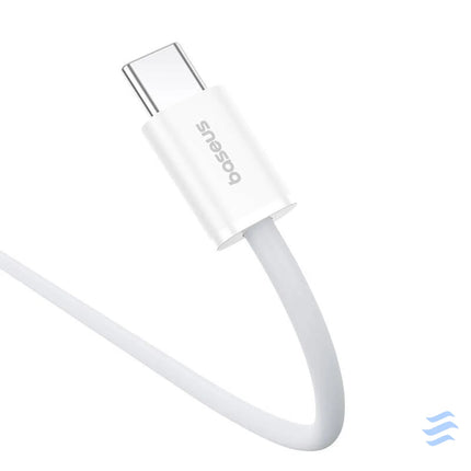 Kabel szybkiego ładowania USB C do USB C Baseus Superior 2 100W 2m (biały) USB C to USB C