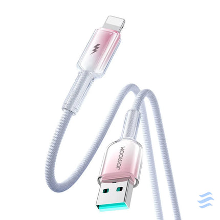 Kabel USB A Lightning Joyroom S A42 3A 1.2m biały USB to Lightning