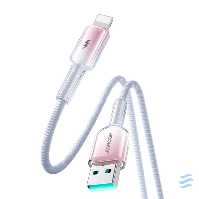 Kabel USB A Lightning Joyroom S A42 3A 1.2m biały USB to Lightning