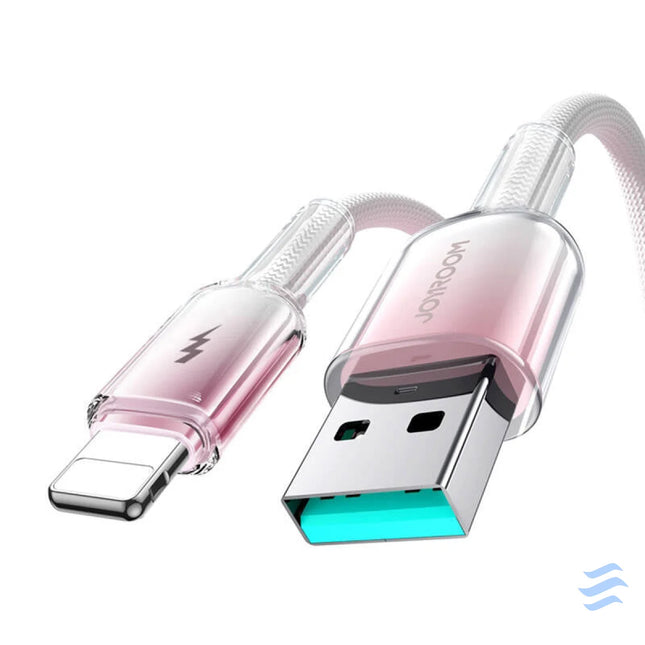 Kabel USB A Lightning Joyroom S A42 3A 1.2m biały USB to Lightning
