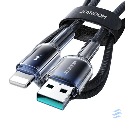 Kabel USB A Lightning Joyroom S A42 3A 1.2m czarny USB to Lightning