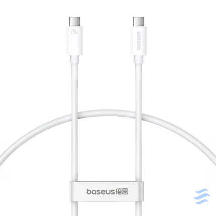 Kabel USB C do USB C Baseus Superior USB4 240W 1m (biały) USB C to USB C
