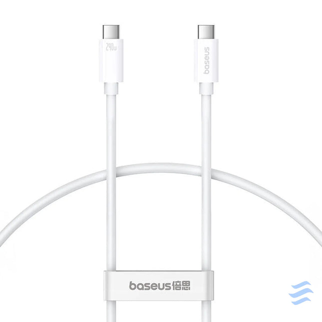 Kabel USB C do USB C Baseus Superior USB4 240W 1m (biały) USB C to USB C