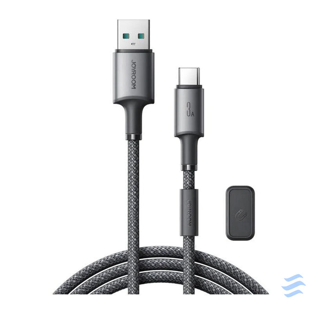 Kabel USB USB C Joyroom S A50 Unlimited 3A 1.2m szary USB to USB C