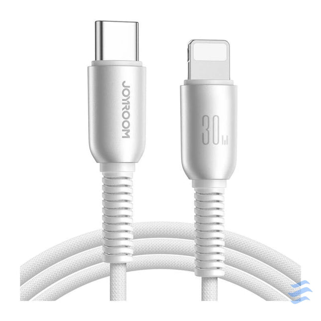 Kabel USB C Lightning Joyroom S A51 30W 1.2m szary USB C to Lightning