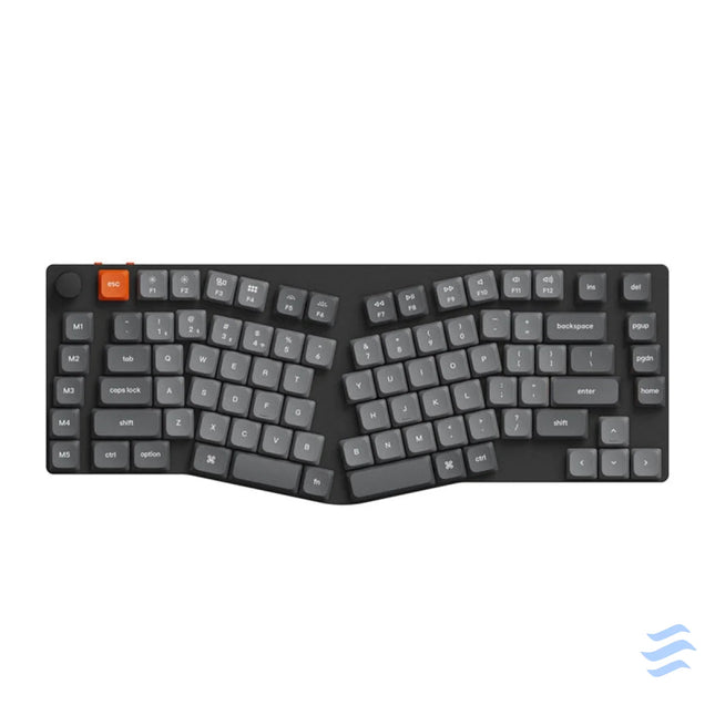 Keychron K15 Max Led Red Switch Wireless Low Profile Keyboard (Black) [K15M A1]. Wireless