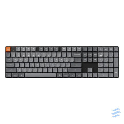 Keychron K5 Max LED Wireless Mechanical Keyboard Low Profile Brown Switch (Black) [K5M A3]. Wireless