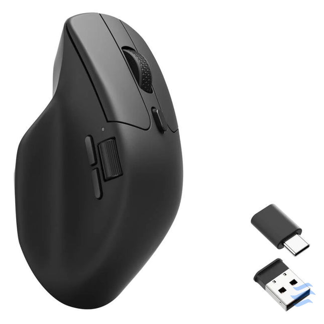 Keychron M6 1000Hz Wireless Gaming Mouse (Black) [M6 A1]. Wireless