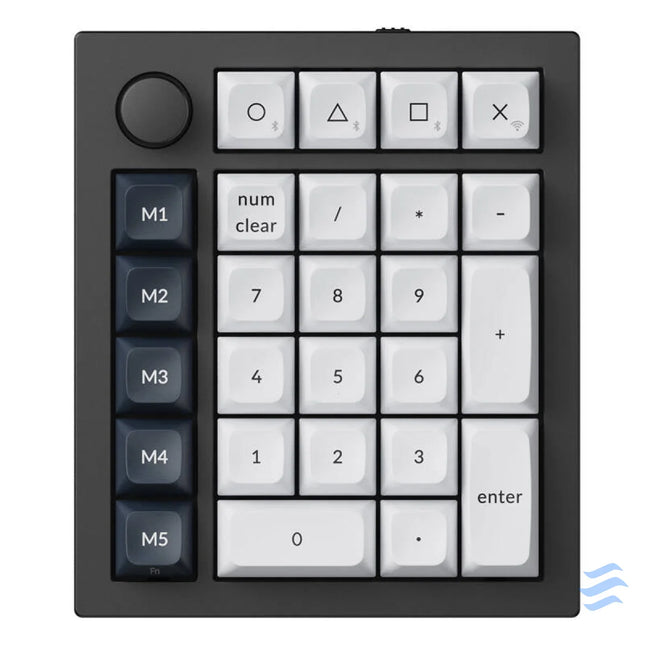 Keychron Q0 Max RGB Wireless Numeric Keyboard Red Switch (Black) [Q0M M1]. Wireless