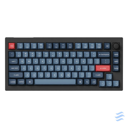 Keychron V1 Max RGB Banana Switch Wireless Mechanical Keyboard (Black) [V1M D4]. Wireless