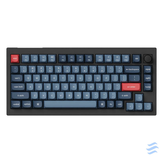 Keychron V1 Max RGB Banana Switch Wireless Mechanical Keyboard (Black) [V1M D4]. Wireless