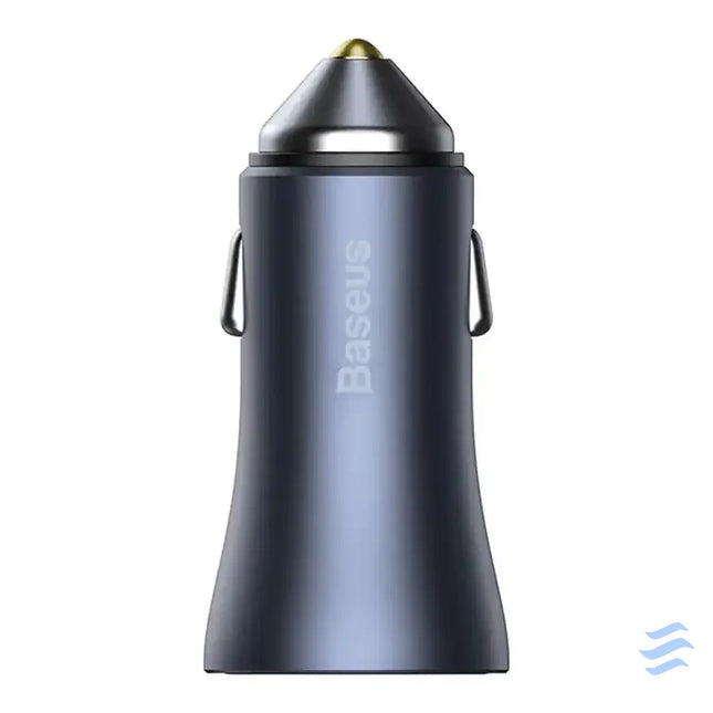 Ładowarka samochodowa Baseus Golden Contactor Pro USB + USB C QC4.0 + PD SCP 40W (szara) Car chargers