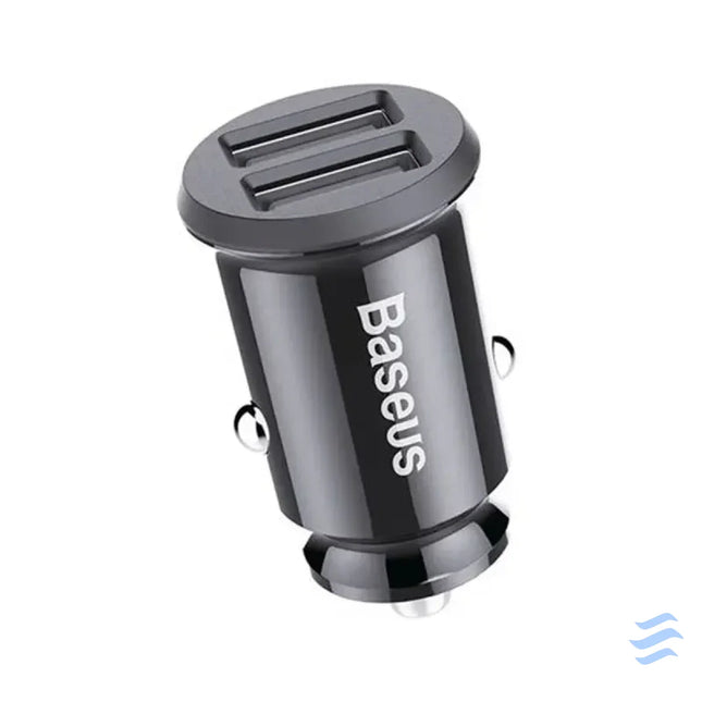 Ładowarka samochodowa Baseus Grain 2x USB 5V 3.1A (czarna) Car chargers