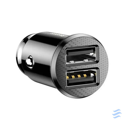 Ładowarka samochodowa Baseus Grain 2x USB 5V 3.1A (czarna) Car chargers