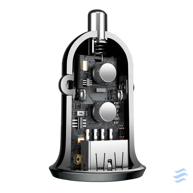 Ładowarka samochodowa Baseus Grain Pro 2x USB 4.8A (czarna) Car chargers