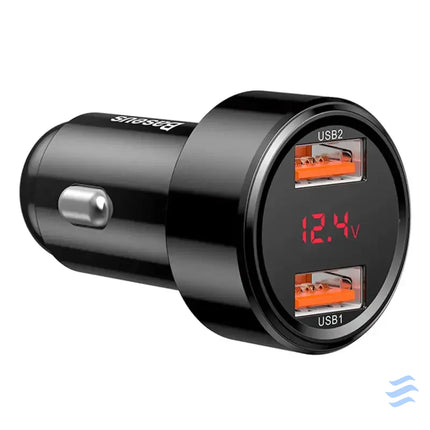 Ładowarka samochodowa Baseus Magic 2x USB QC 3.0 45W (czarna) Car chargers
