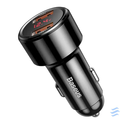 Ładowarka samochodowa Baseus Magic 2x USB QC 3.0 45W (czarna) Car chargers