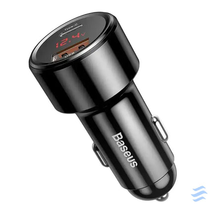 Ładowarka samochodowa Baseus Magic USB + USB C QC 4.0 PD 45W (czarna) Car chargers