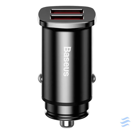 Ładowarka samochodowa Baseus Square 2xUSB QC3.0 5A 30W (czarna) Car chargers
